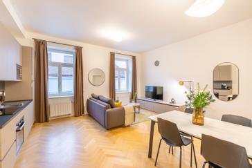 Selinor Apartments | Praha | Petrin Tower Residence, apartmán s balkonem