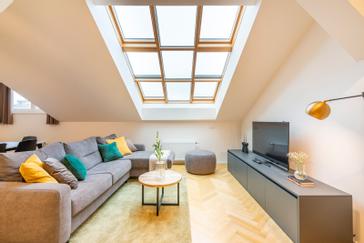 Selinor Apartments | Praha | Petrin Tower Residence, dvoupodlažní apartmán