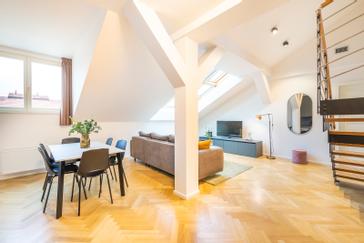 Selinor Apartments | Praha | Petrin Tower Residence, dvoupodlažní apartmán